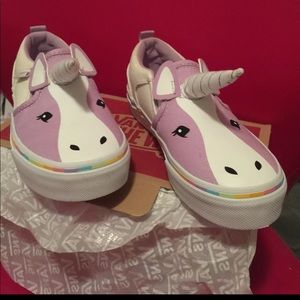 Girls Unicorn Vans